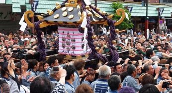 Lễ hội đền thờ thường niên phổ biến nhất  ở Sanja Matsuri-Tokyo