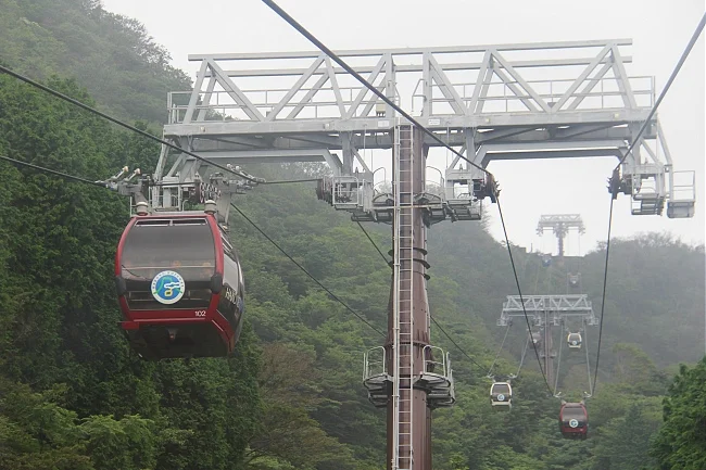 Cáp treo Hakone đã về với du khách