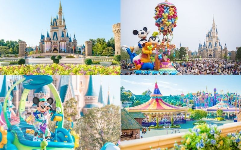 1 ngày tự do khám phá thế giới thần tiên với tour Disneyland Nhật Bản