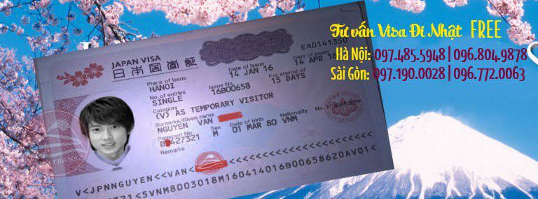 Các trường hợp từ chối cấp Visa Nhật Bản.