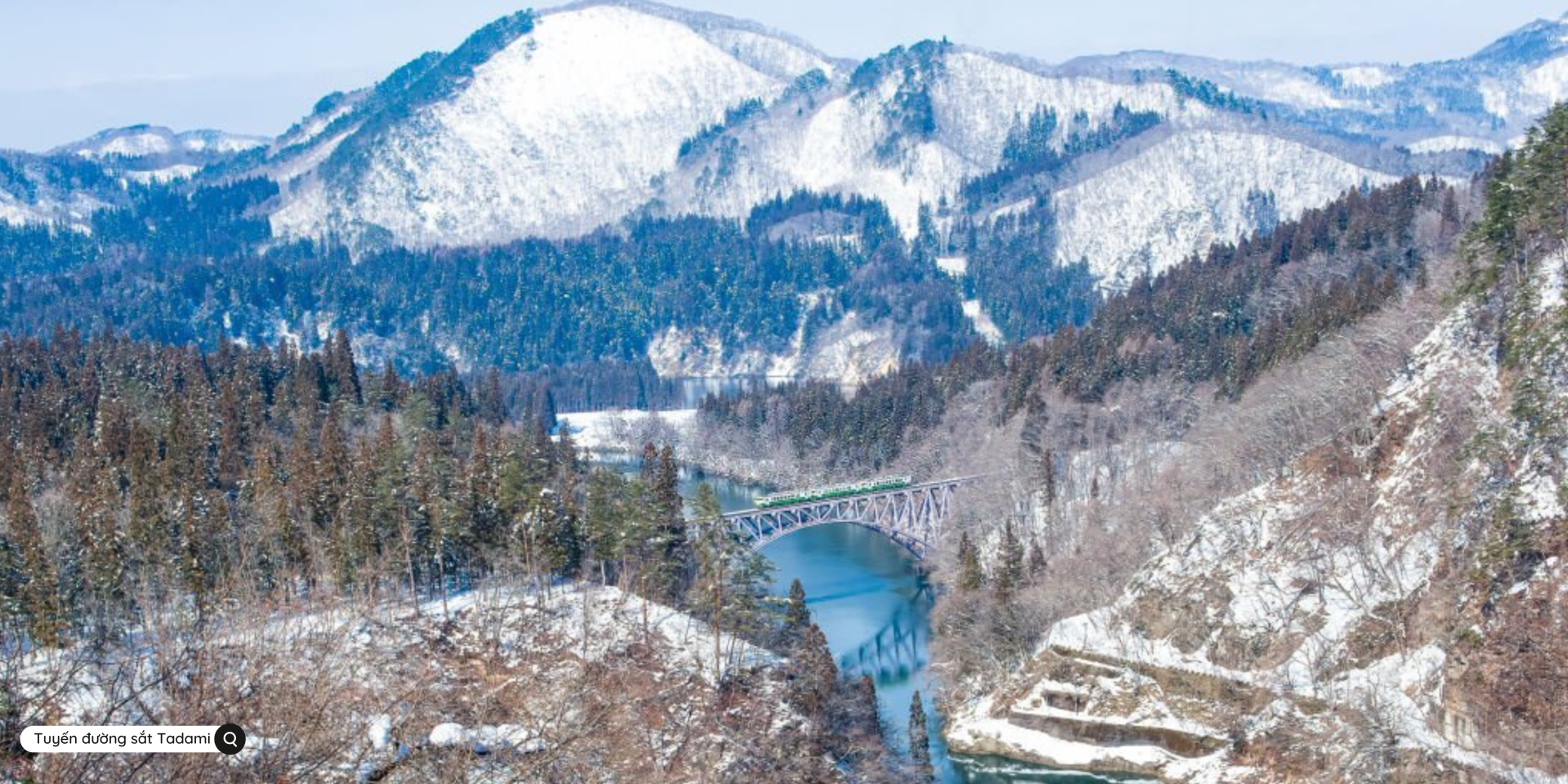 Đến Fukushima đi trên tuyến đường sắt tuyệt mỹ nhất thế giới