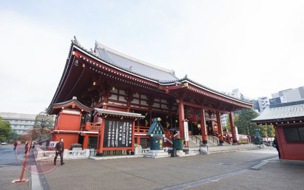 Chùa Asakusa Kannon tour làng cổ Nhật Bản