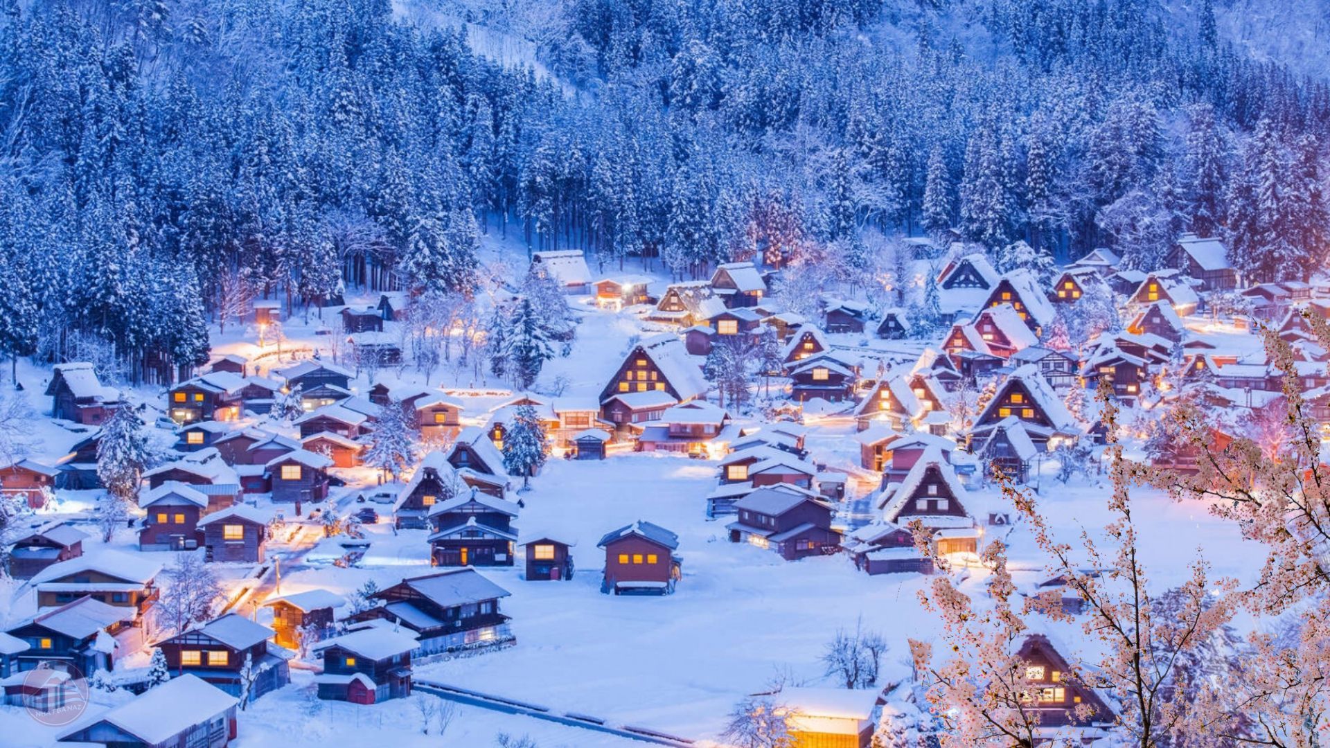 Tour làng cổ Shirakawago trượt tuyết 6N5Đ Mùa Đông | HN bay VNA