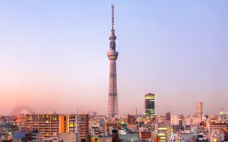 Tokyo hoa lệ từ đỉnh cao Tokyo Skytree