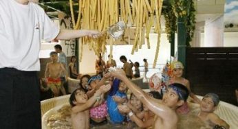 Làm đẹp bằng cách tắm trong mì Ramen Nhật Bản