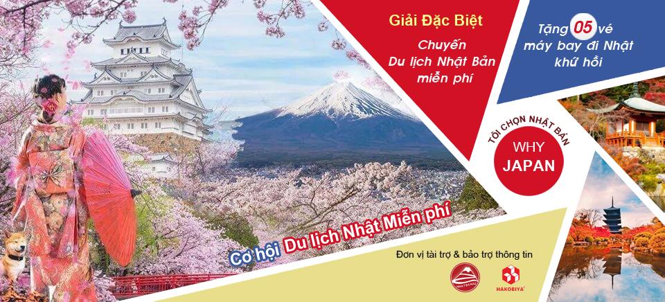 Du lịch Nhật bản miễn phí cùng Why-Japan